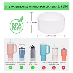 NWT 2-pack silicone boots for traveler mugs